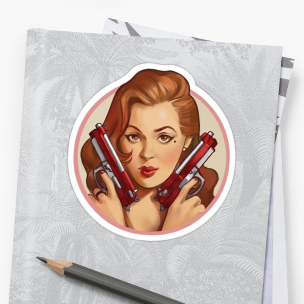 Мариетта наклейка КС го