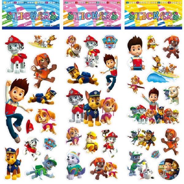 Росмэн 30760 Щенячий патруль. 100 Наклеек (синяя)