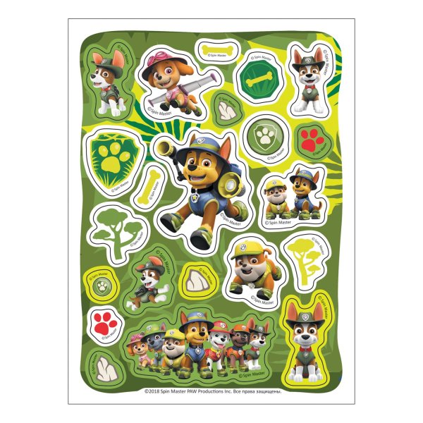 Росмэн коллекция наклеек Щенячий патруль