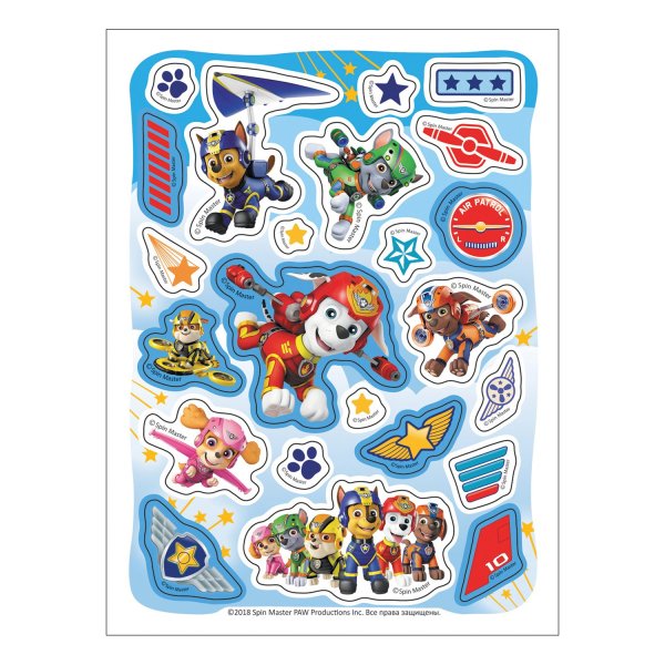 Наклейки "Щенячий патруль" а5 100шт 30759