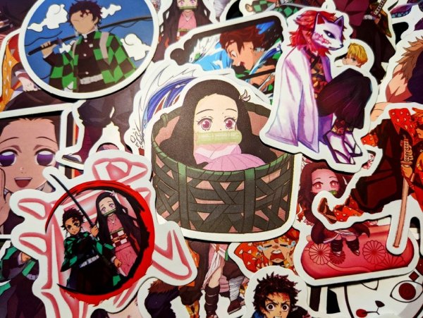 Стикерпак клинок рассекающий демонов