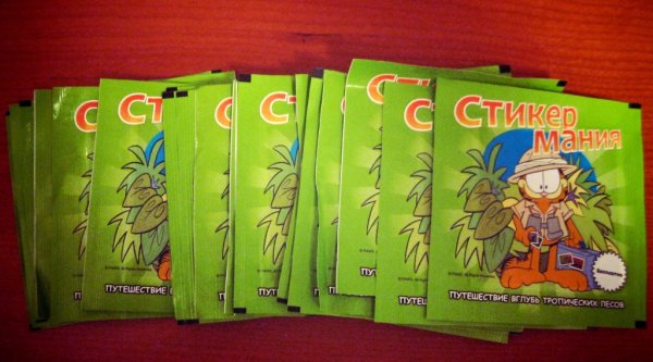 Стикермания Спар наклейки