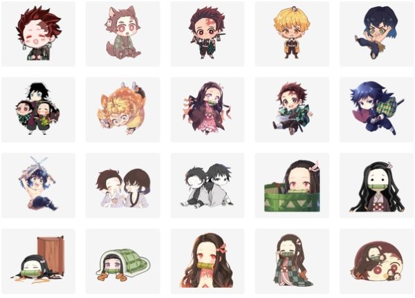 Стикеры Кленки рассекаюшихдеманов