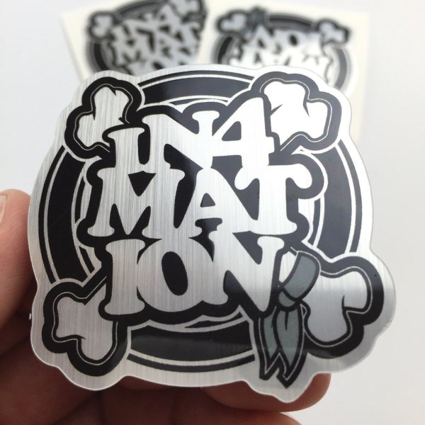 Кастомные Стикеры надписи