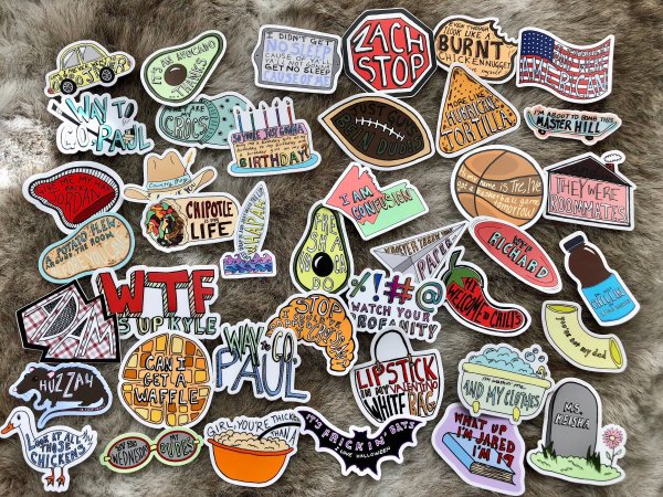 Кастомные Стикеры