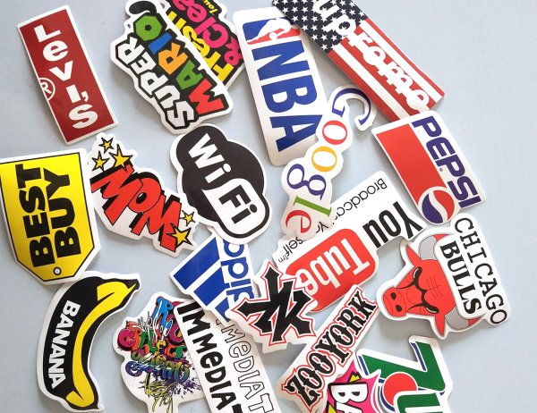 Наклейки с высечкой