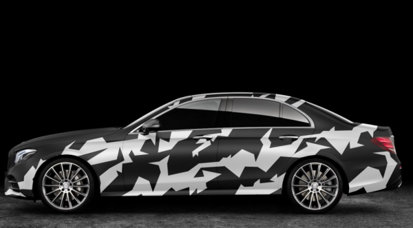 Черно белый камуфляж