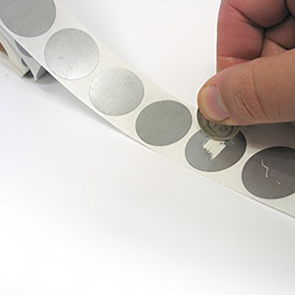 Стершиеся наклейка