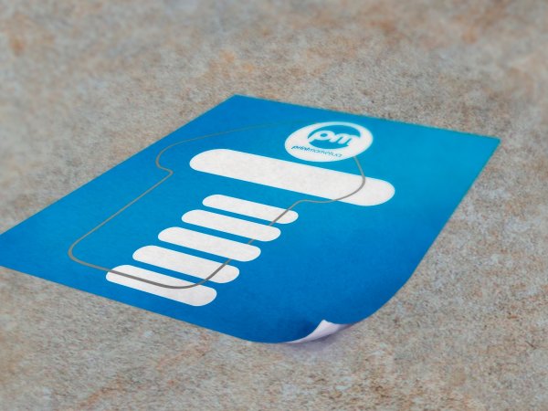 Напольные наклейки с ламинацией