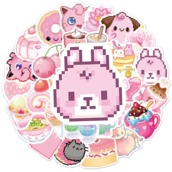 Пиксельный стикер