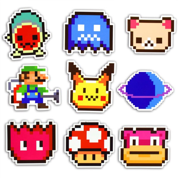 Пиксельные Стикеры