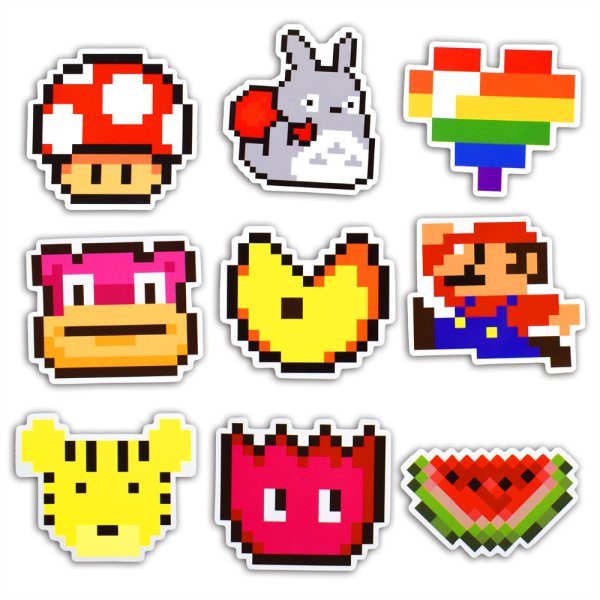 Пиксельные надписи для фотошопа