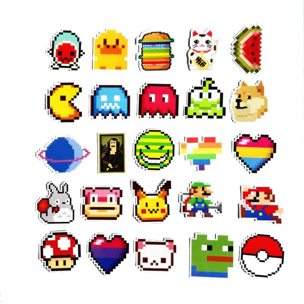 Пиксельные Стикеры