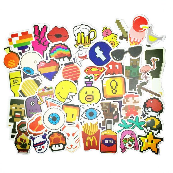 Пиксельные Стикеры