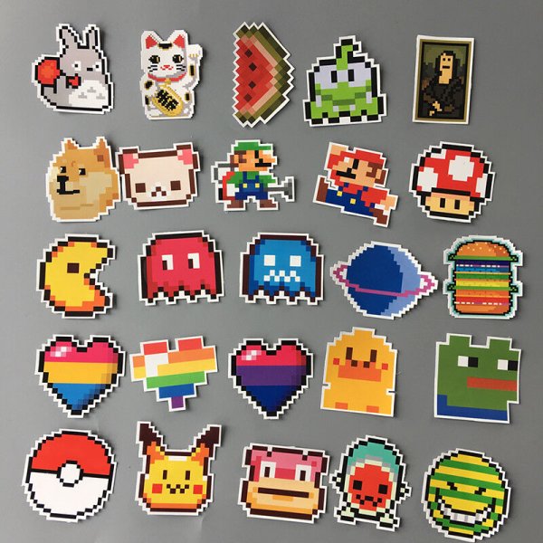 Пиксельные Стикеры