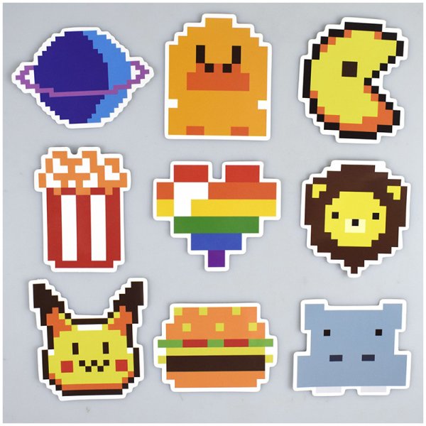 Пиксельные надписи