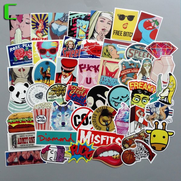 Квадратные наклейки