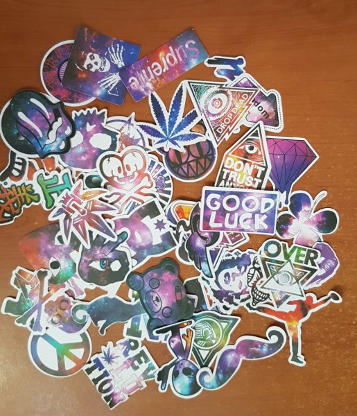 Прямоугольные Стикеры JDM