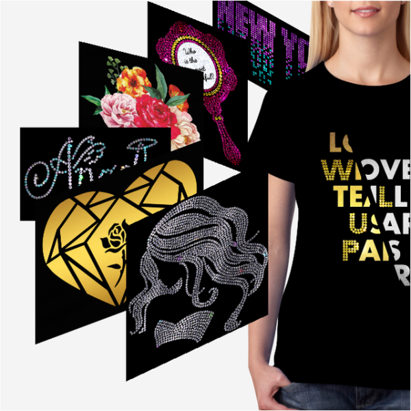 Тканевые наклейки на одежду