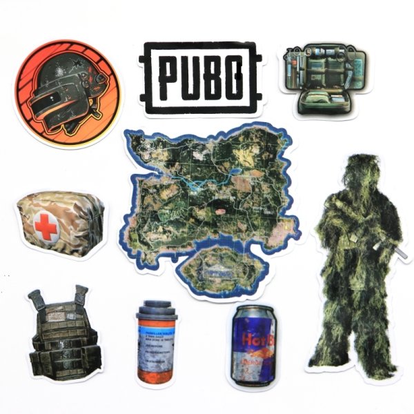 PUBG mobile наклейки