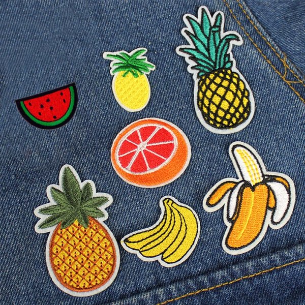 Нашивка на одежду фрукты