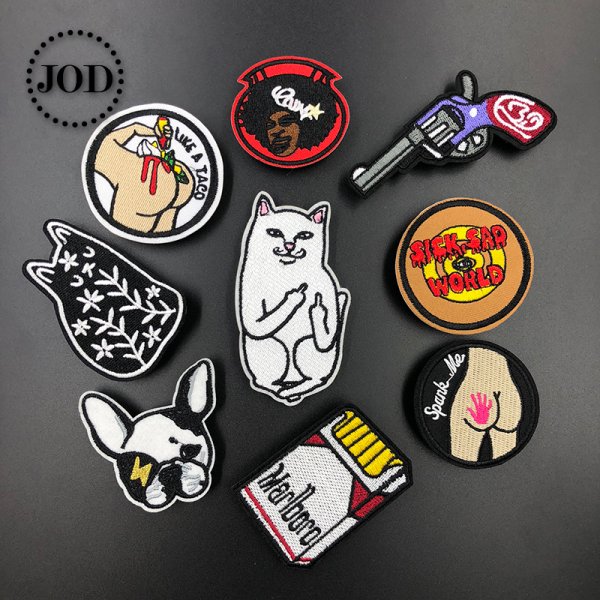 Наклейки на одежду