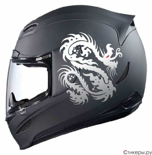 Наклейки на шлем для мотоцикла