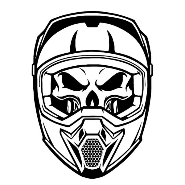 Наклейки на шлем