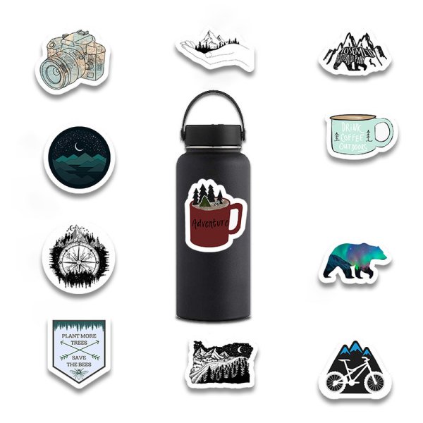 Походные наклейки