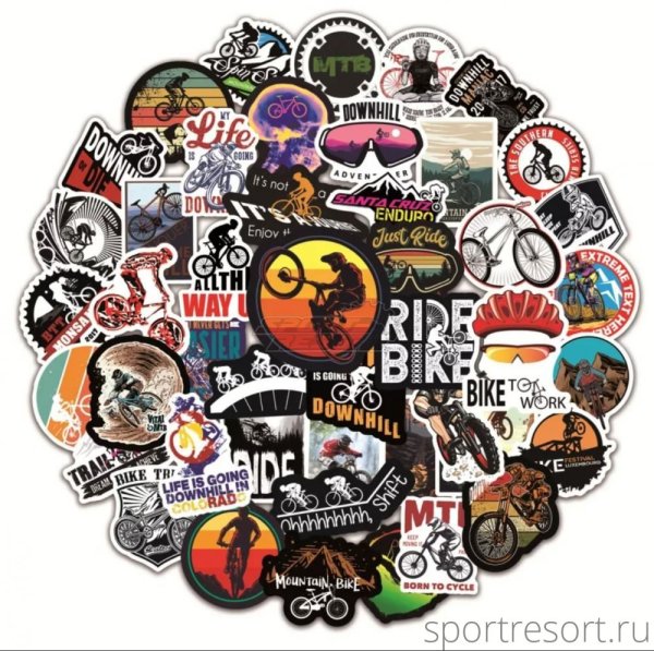 Велосипеды (с наклейками)