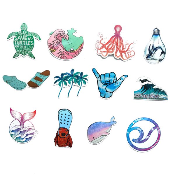 Хакерские наклейки на ноутбук