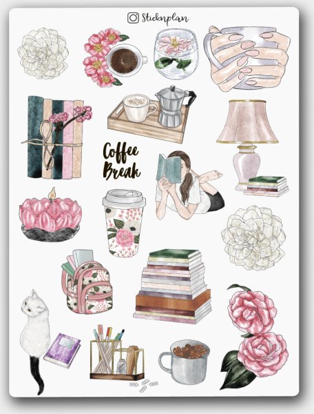 Стикеры для ежедневника