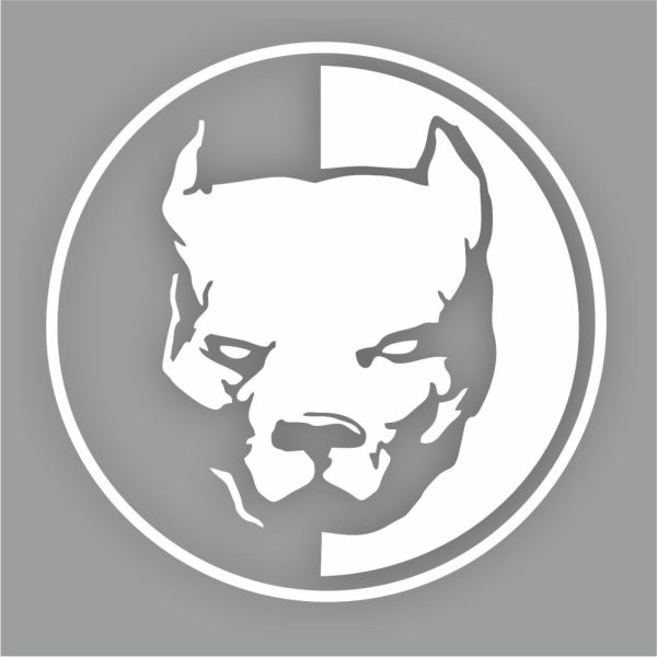 Наклейки питбуля