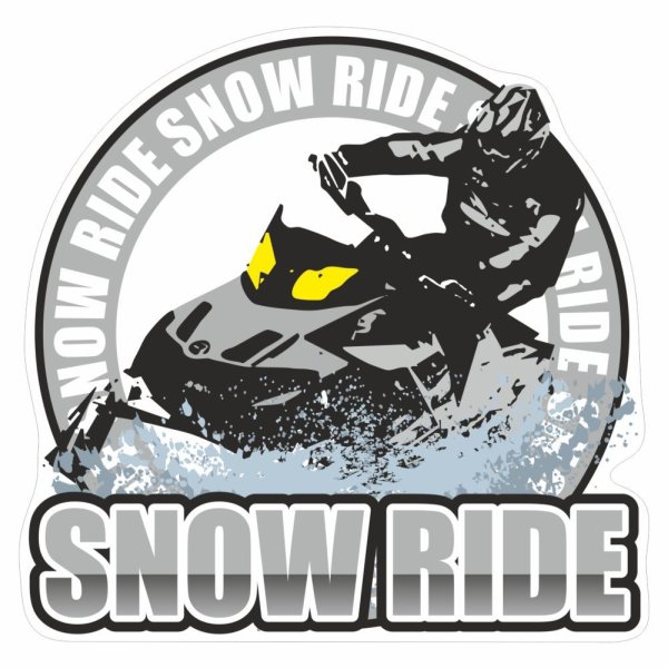 Наклейки на снегоход Polaris Axis