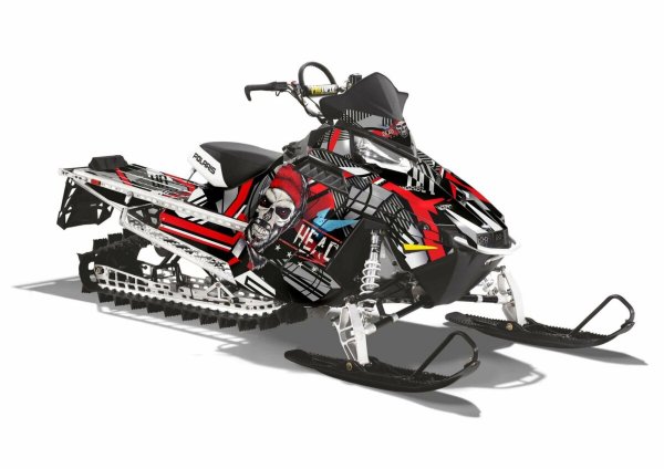 Оригинальные наклейки на снегоходы