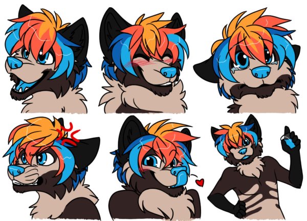 Furry наклейка