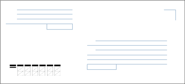 Конверт для письма
