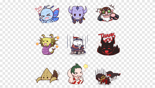 Персонажи доты Стикеры