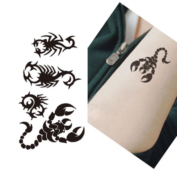 Переводное тату для мужчин