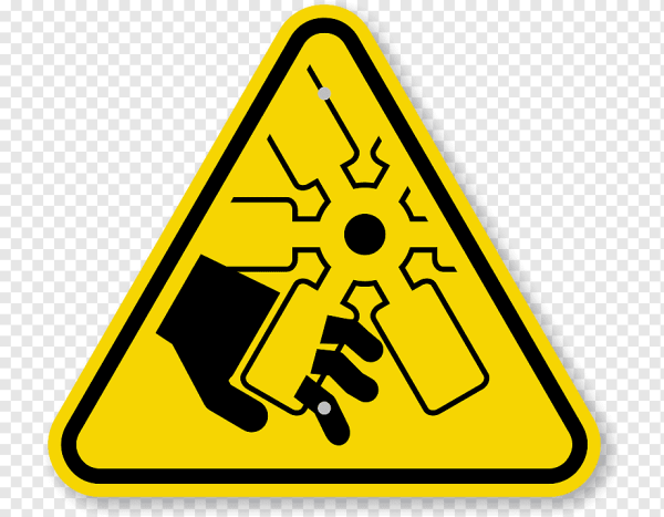 Знак Pinch point