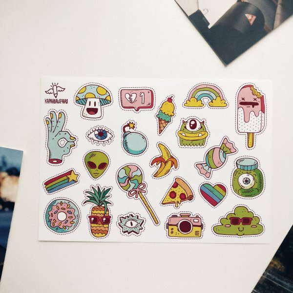 Стикерпак наклейки