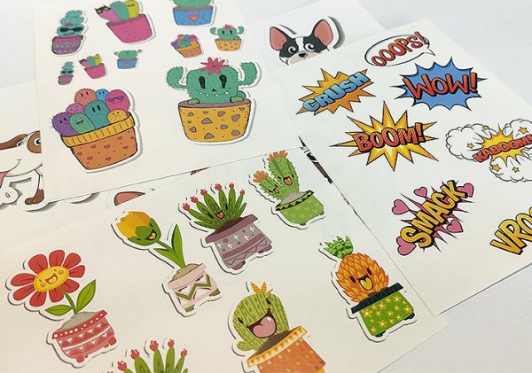 Готовые стикерпаки для печати