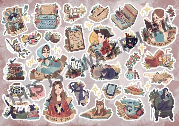 Стикер паки для распечатки