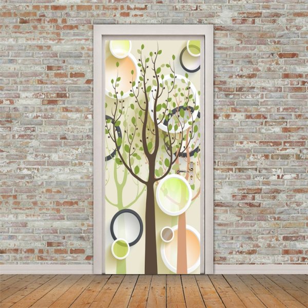 Наклейка на дверь комнаты