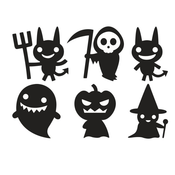 Хэллоуинские Стикеры