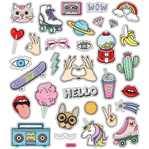 Рисунки для наклеек