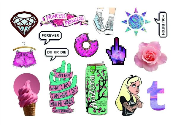 Стикеры для распечатки