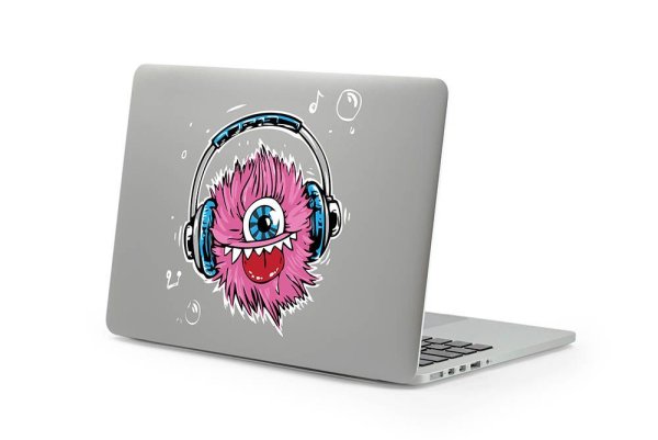 MACBOOK В стикерах