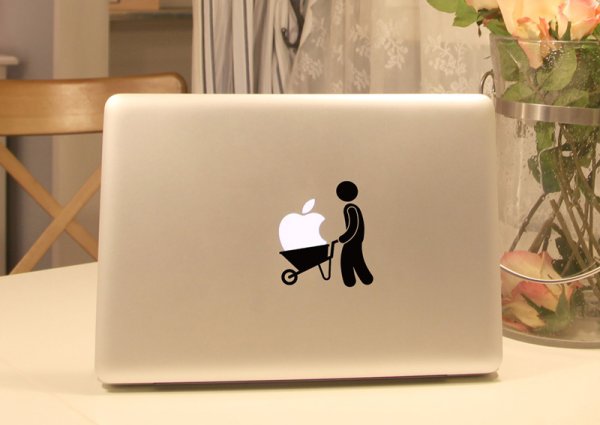 Виниловые наклейки на ноутбук