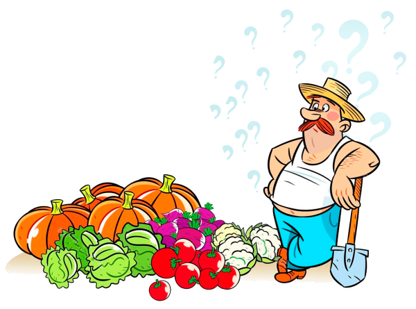 Сад и огород надпись